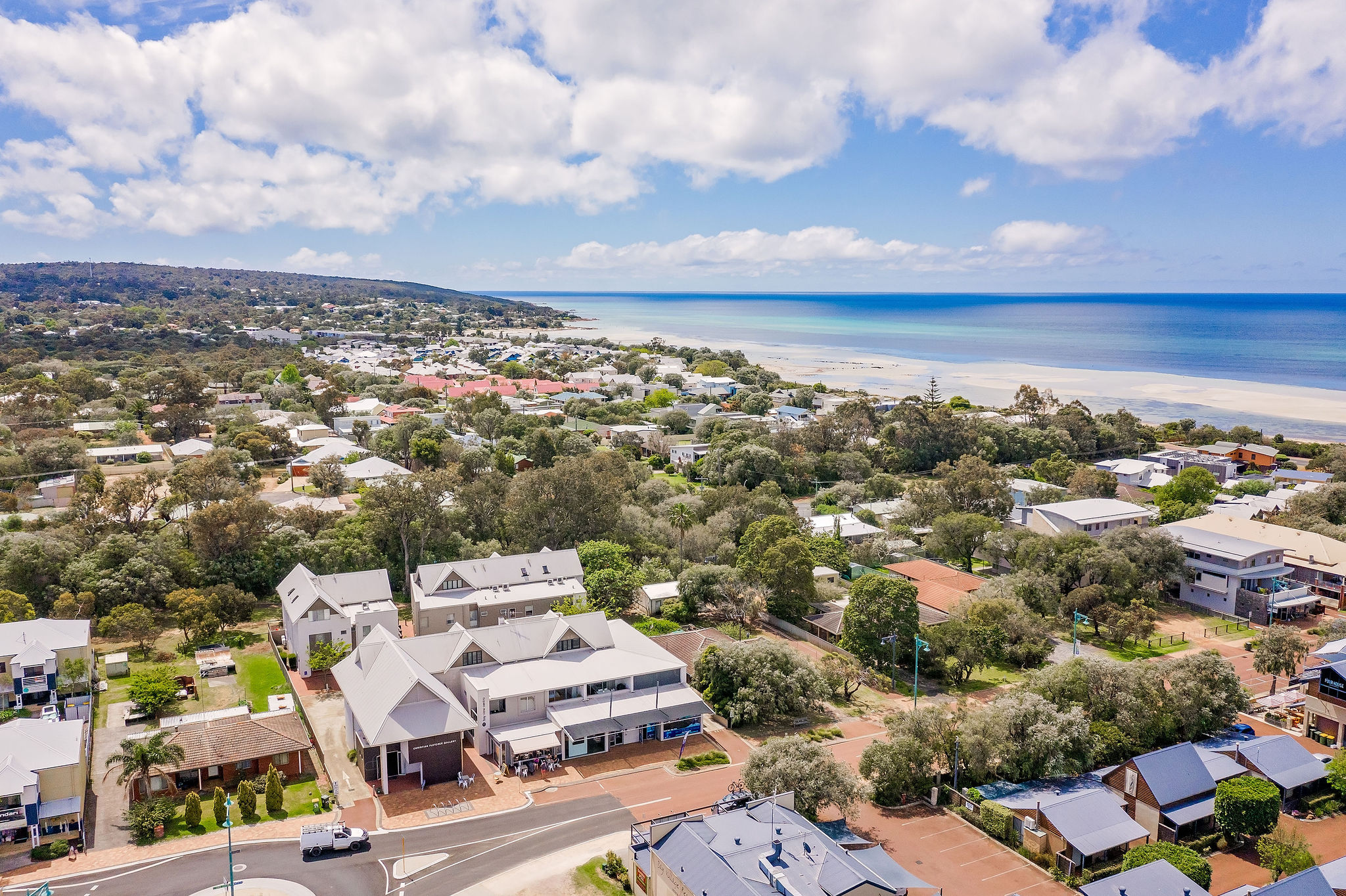 Aerial view of Dunsborough